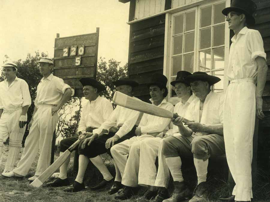 Bi-centenary celebrations of Chalvington and Ripe Cricket Club at the Yew Tree Inn in 1962