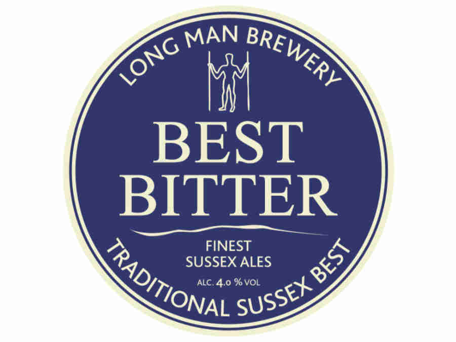 Now on sale at the Yew Tree Inn Chalvington. Long Man Best Bitter is a perfectly balanced beer with a complex bittersweet malty taste, fragrant hops and a characteristic long deep finish. A traditional Sussex style Best Bitter.